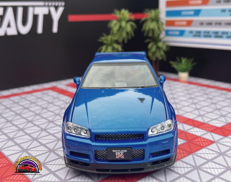 Nissan GT Skyline 1:24 Scale Diecast Collectible Model
