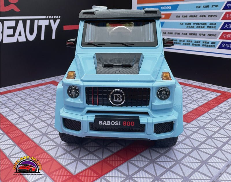 Mercedes G63 Brabus in Blue