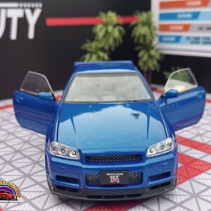 Alternative view of Nissan GT Skyline 1:24 Scale Diecast Collectible Model