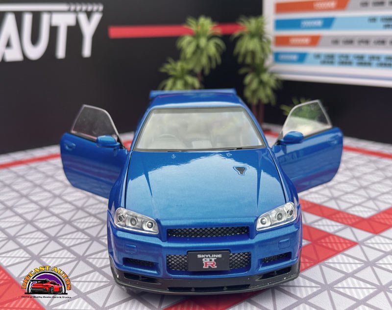 Nissan GT Skyline 1:24 Scale Diecast Collectible Model - Image 2