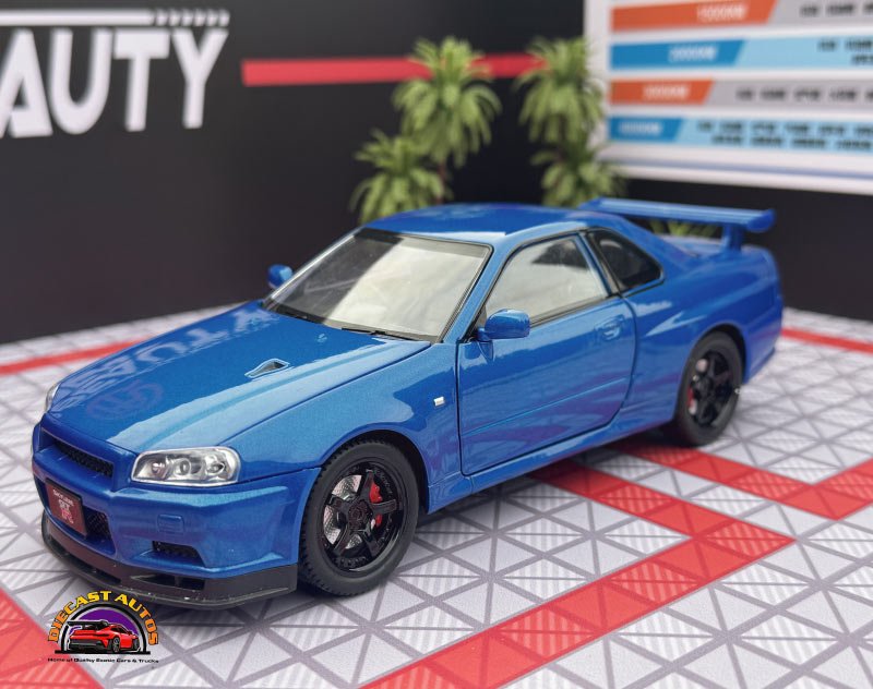 Nissan GT Skyline 1:24 Scale Diecast Collectible Model - Image 10