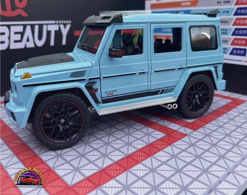 Mercedes G63 Brabus in Blue