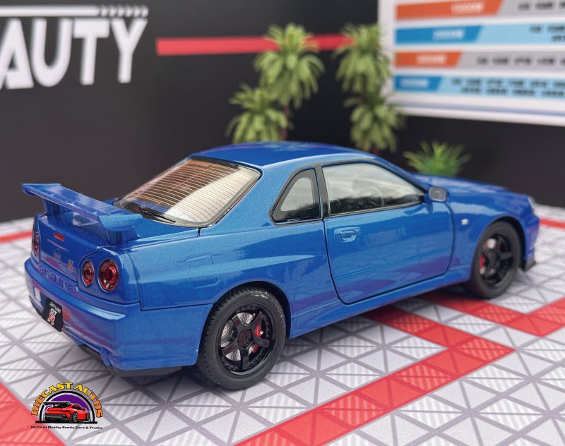 Nissan GT Skyline 1:24 Scale Diecast Collectible Model - Image 9