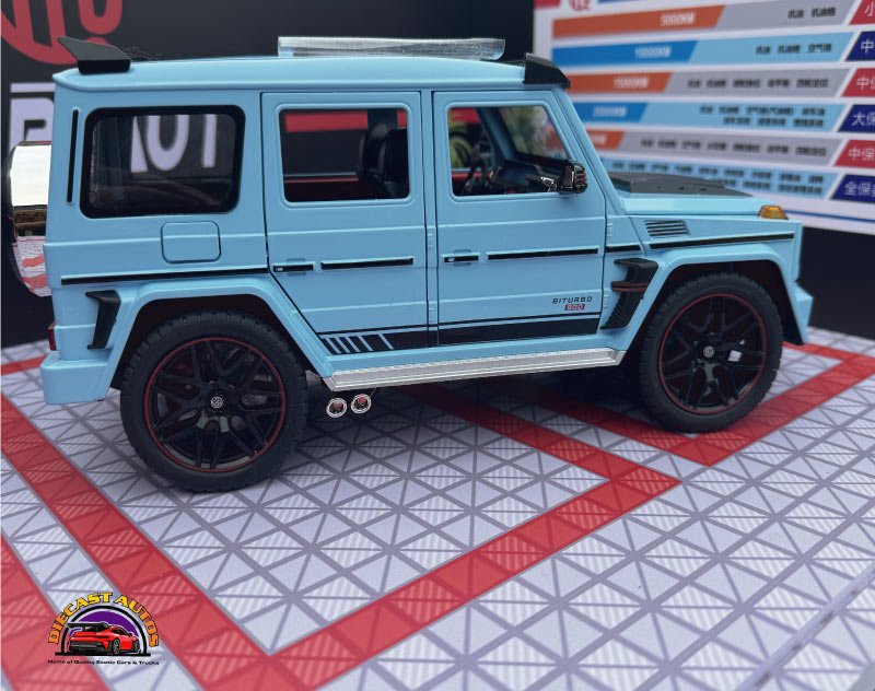 Mercedes G63 Brabus in Blue
