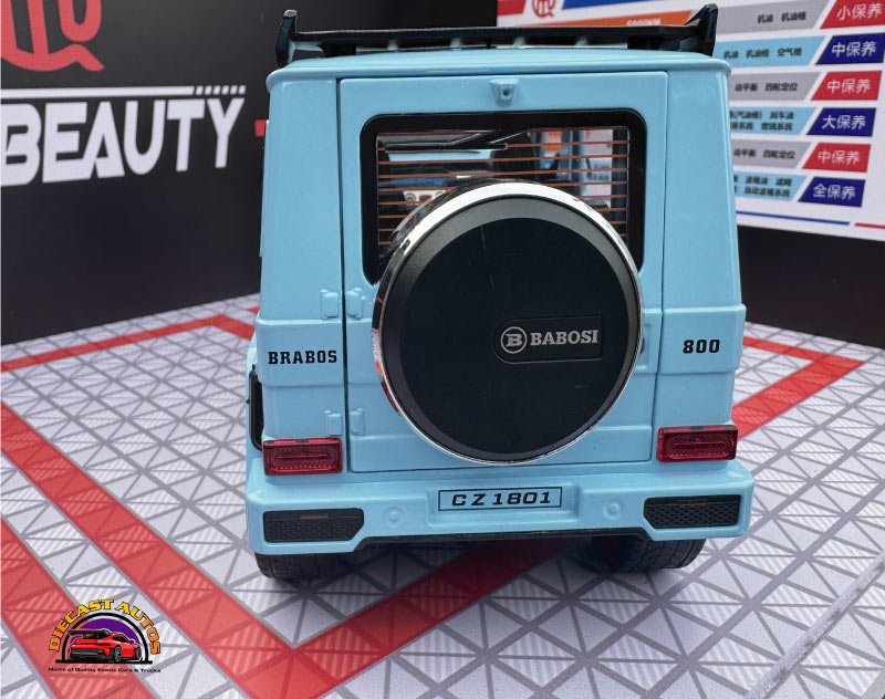 Mercedes G63 Brabus in Blue