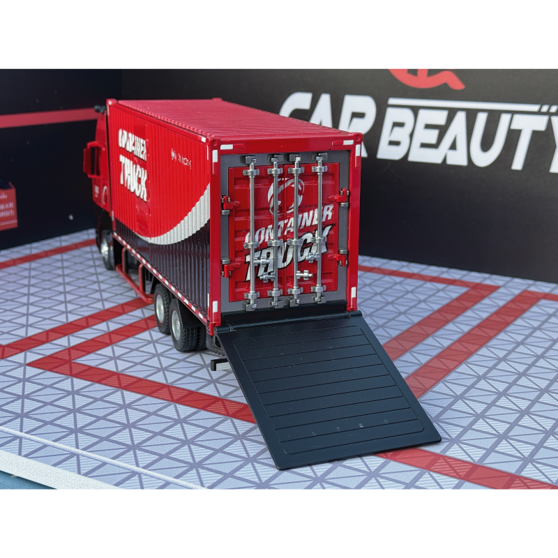 Mercedes Benz Actros Container Truck 1:24 Scale Diecast Collectible Model - Image 4