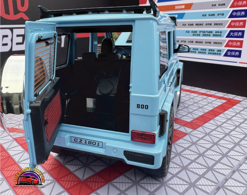 Mercedes G63 Brabus in Blue