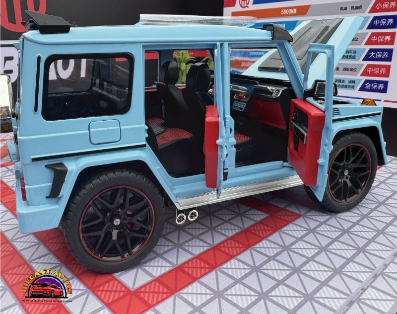 Mercedes G63 Brabus in Blue