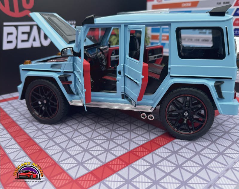 Mercedes G63 Brabus in Blue