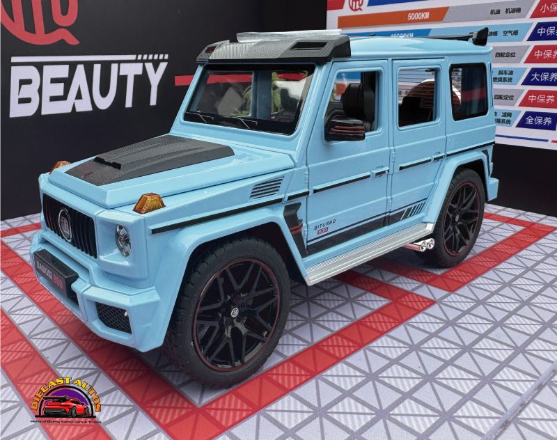 Mercedes G63 Brabus in Blue