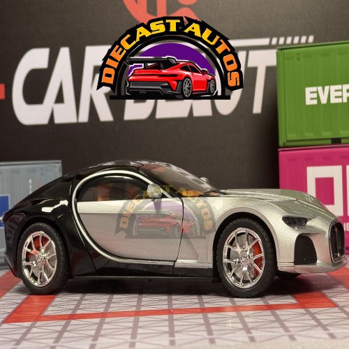 Bugatti Atlantic in Sliver