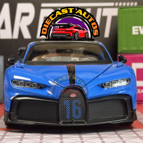 Bugatti Chiron in Blue