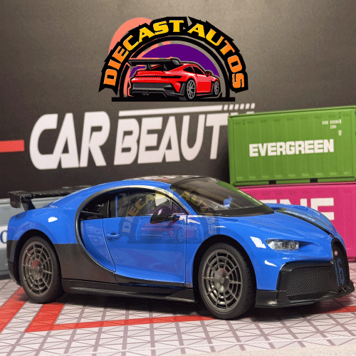 Bugatti Chiron in Blue