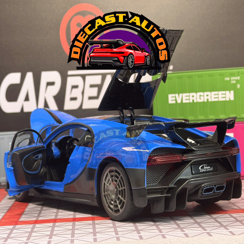 Bugatti Chiron in Blue