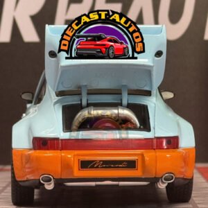 Porsche 911 Gulf 1:24 Scale Diecast Collectible Model - Image 6