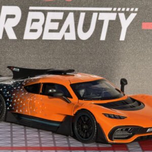 Mercedes Benz - ONE Scale of 1:18 in Orange