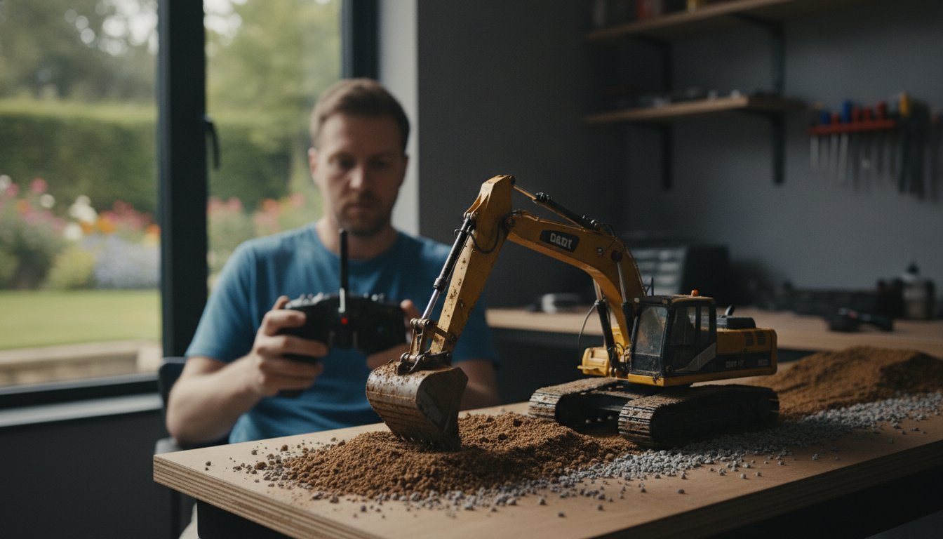 How to Master the 1:22 Scale RC Excavator: A UK Hobbyist’s Guide