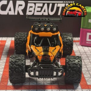Alternative view of High-Speed 20 Km/h RC Off Road Jeep - 1:16 Scale Enhanced Headlights, USB Rechargeable