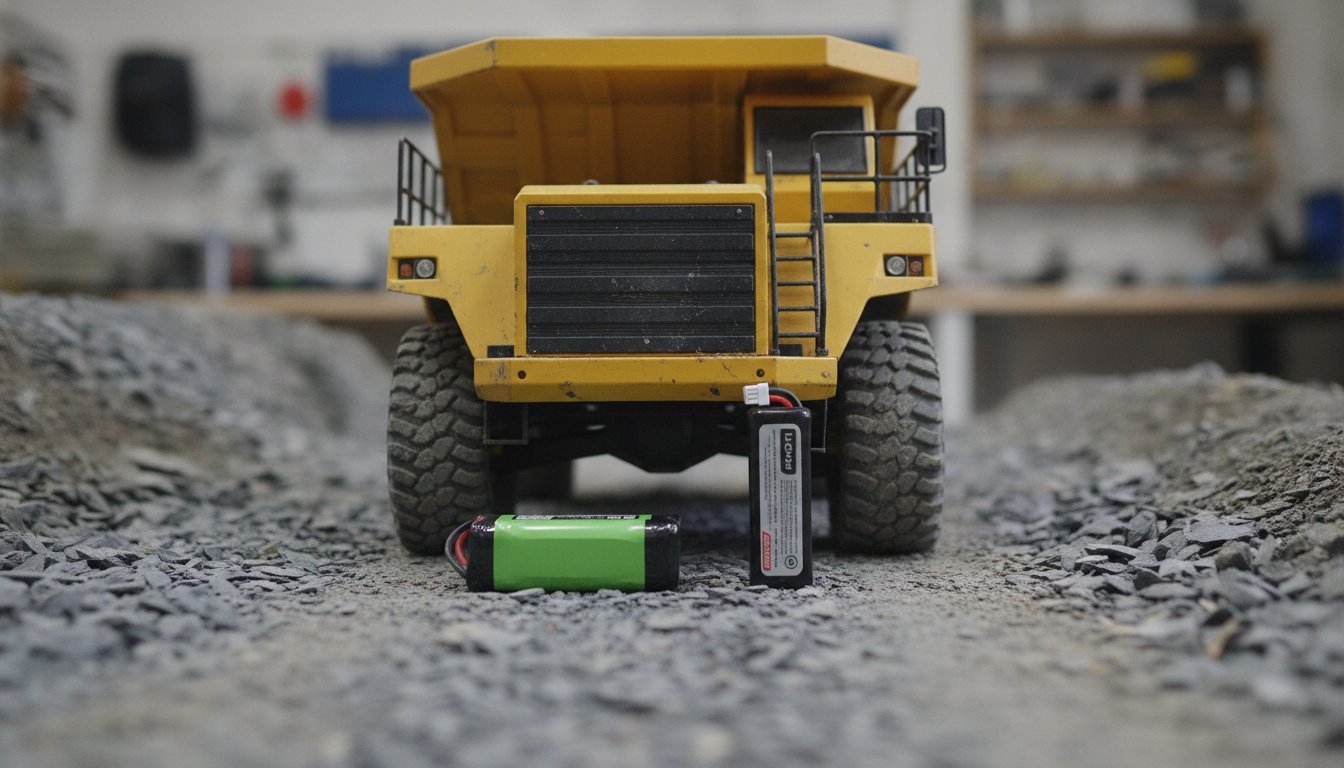 NiMH vs LiPo: Choosing the Best Rechargeable Batteries for 1:22 Scale RC Dump Trucks