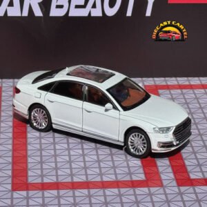 Audi A8 in white