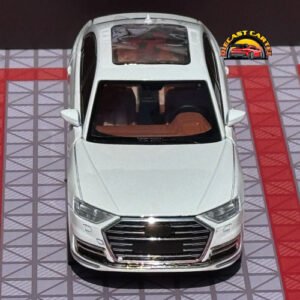 Audi A8 in white