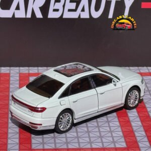 Audi A8 in white