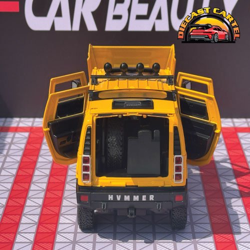 H2 Hummer in Yellow
