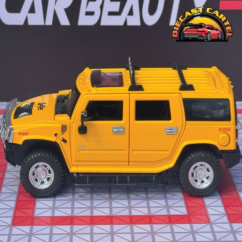H2 Hummer in Yellow