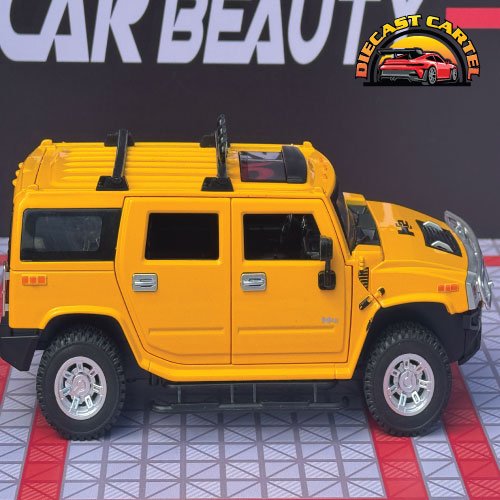 H2 Hummer in Yellow