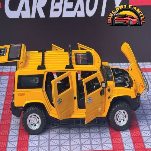 H2 Hummer in Yellow