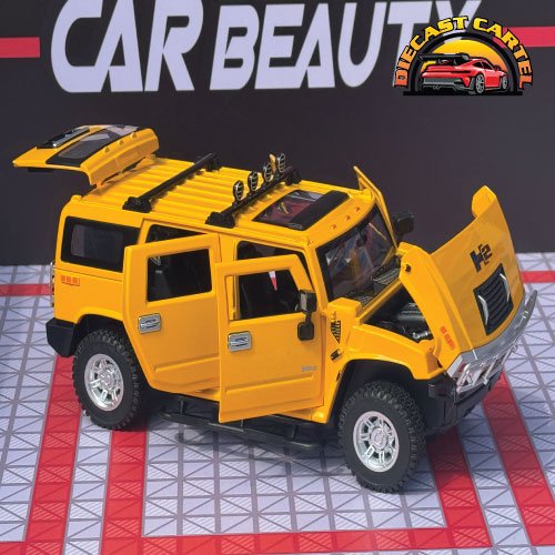 H2 Hummer in Yellow
