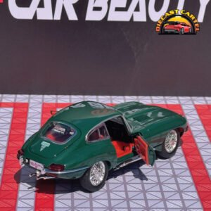 Jaguar E Type in British Racing Green