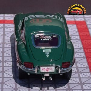 Jaguar E Type in British Racing Green