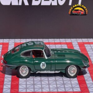 Jaguar E Type in British Racing Green
