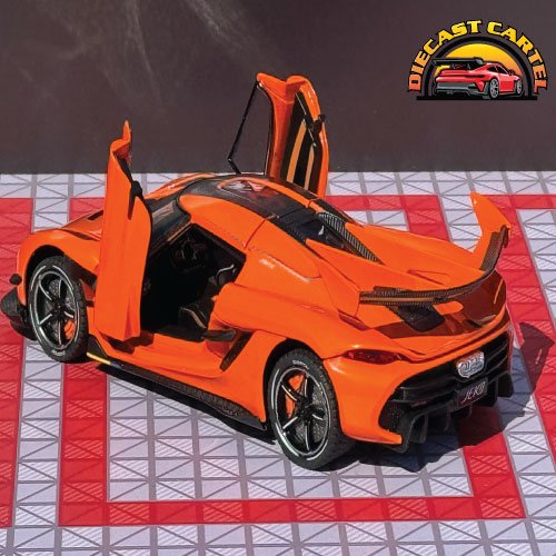 Koenigsegg Jesko in Orange