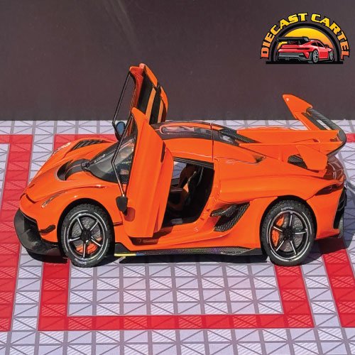Koenigsegg Jesko in Orange