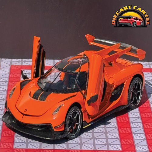 Koenigsegg Jesko in Orange