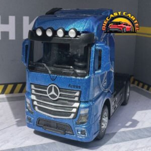 1:32 Scale Mercedes Benz Actros in Metallic Blue