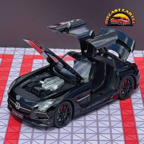 Mercedes SLS AMG in Black