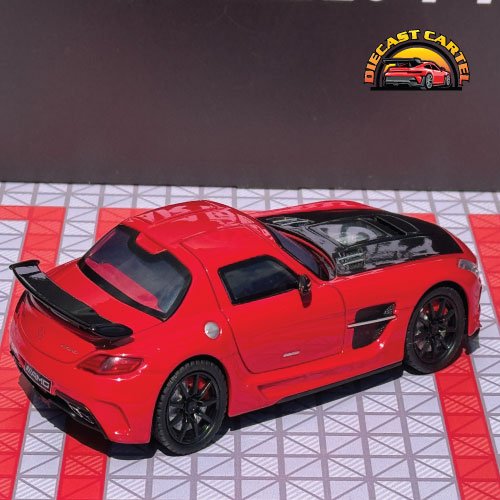 Mercedes SLS AMG in Red