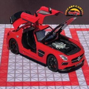 Mercedes SLS AMG in Red