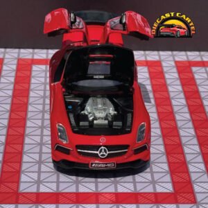 Mercedes SLS AMG in Red