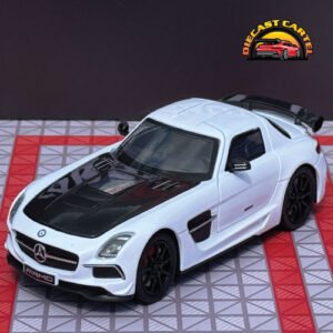Mercedes SLS AMG in White