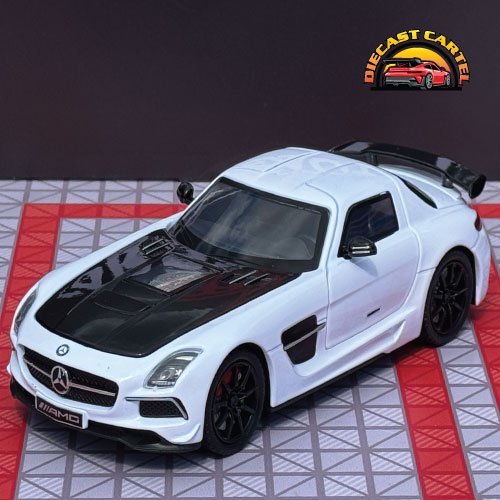 Mercedes SLS AMG in White