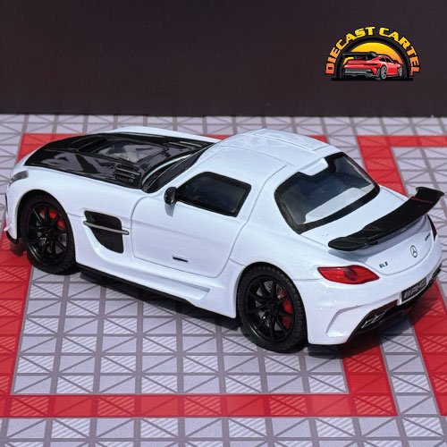 Mercedes SLS AMG in White