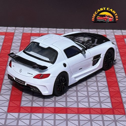 Mercedes SLS AMG in White