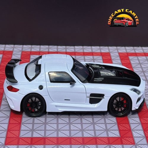 Mercedes SLS AMG in White