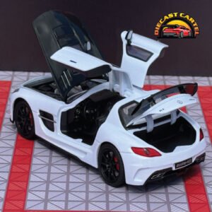 Mercedes SLS AMG in White