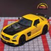 Mercedes SLS AMG in Yellow