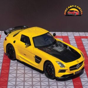 Mercedes SLS AMG in Yellow